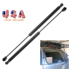 2pcs Rear Window Glass Lift Supports Gas Struts For GMC Yukon Chevrolet Tahoe