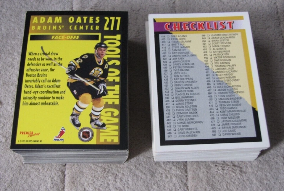 1994-95 Topps Premier Hockey S2 (#276 - 550) (Pick Choose Complete) Free Ship - Image 2 of 3