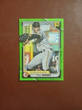 2024 Bowman Paper Prospects - Neon Green Paul Skenes rookie baseball card /399