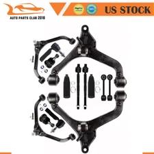 14pcs Front Upper Lower Control Arm Ball Joints Tie Rod Fits 06-07 Jeep Liberty