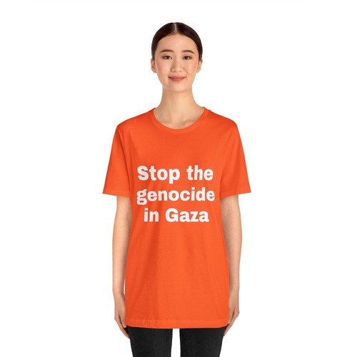 Stop the genocide in Gaza T-shirt - Picture 8 of 41