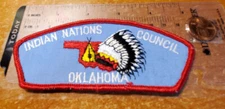BSA Indian Nations Council OK CSP  T-1, first issue  {moww}