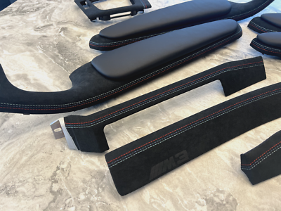 BMW E46 CABRIO Interior trim Set ALCANTARA M STITCHING + NAPPA