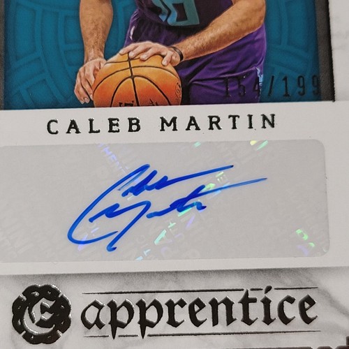 Caleb Martin 2020-21 Panini Chronicles #154/199 Apprentice Signatures RC AUTO - Imagen 2 de 4