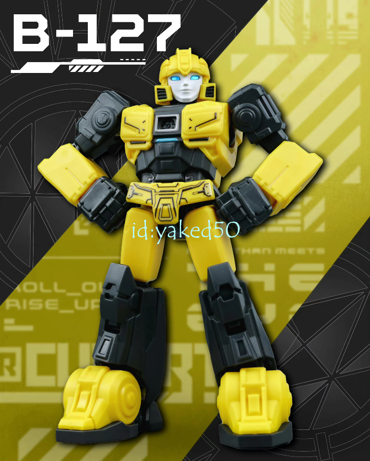 B-127 Bumblebee Transformers One Model Figure Blokees Toy v5 New
