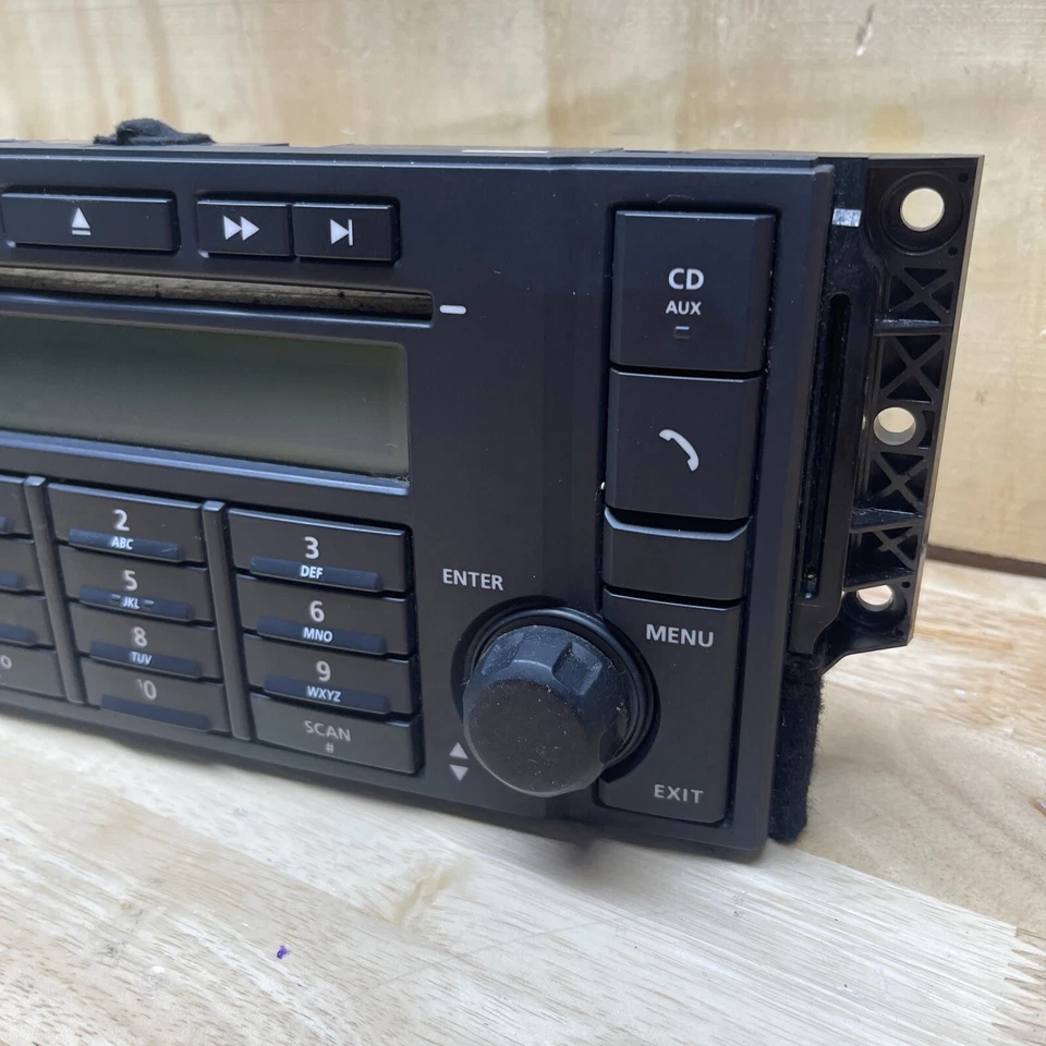 08-12 Land Rover LR2 Radio Control Panel OEM Nice 6H52-18845-AC V24 - Изображение 3 из 4