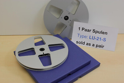 Tonbandspule 220 mm  1 Paar - Sony Akai Grundig Teac Revox Studer - Art.LU-21-S