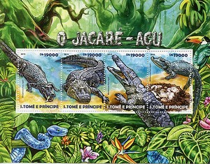 Sao Tome Principe 2017 Mnh Black Caiman 4v M S Reptiles Crocodiles Image Is Loading Sao Tome Amp Principe 2017 Mnh Black Caiman