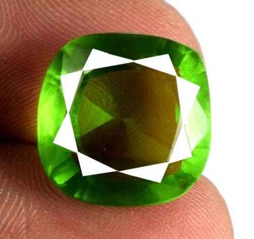 Birthday Gift Natural Pakistan Peridot Loose Gemstone Mix Cut Certified - Picture 63 of 141