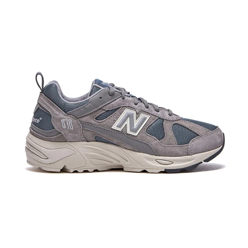 Scarpe da uomo New Balance 878 blu grigio CM878KO1 taglia US 5 7 autentiche EMS