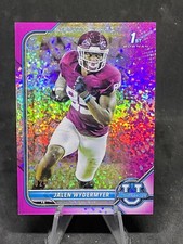 JALEN WYDERMYER 2021-22 BOWMAN UNIVERSITY 1st Rookie SP /150 Fuschia Refractor