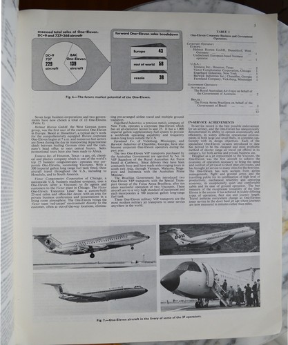 1970 BAC 0NE-ELEVEN A Continuing Family of British Jets - Picture 3 of 7