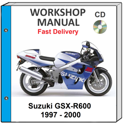SUZUKI GSXR600 GSXR-600 1997 1998 1999 2000 SERVICE REPAIR SHOP