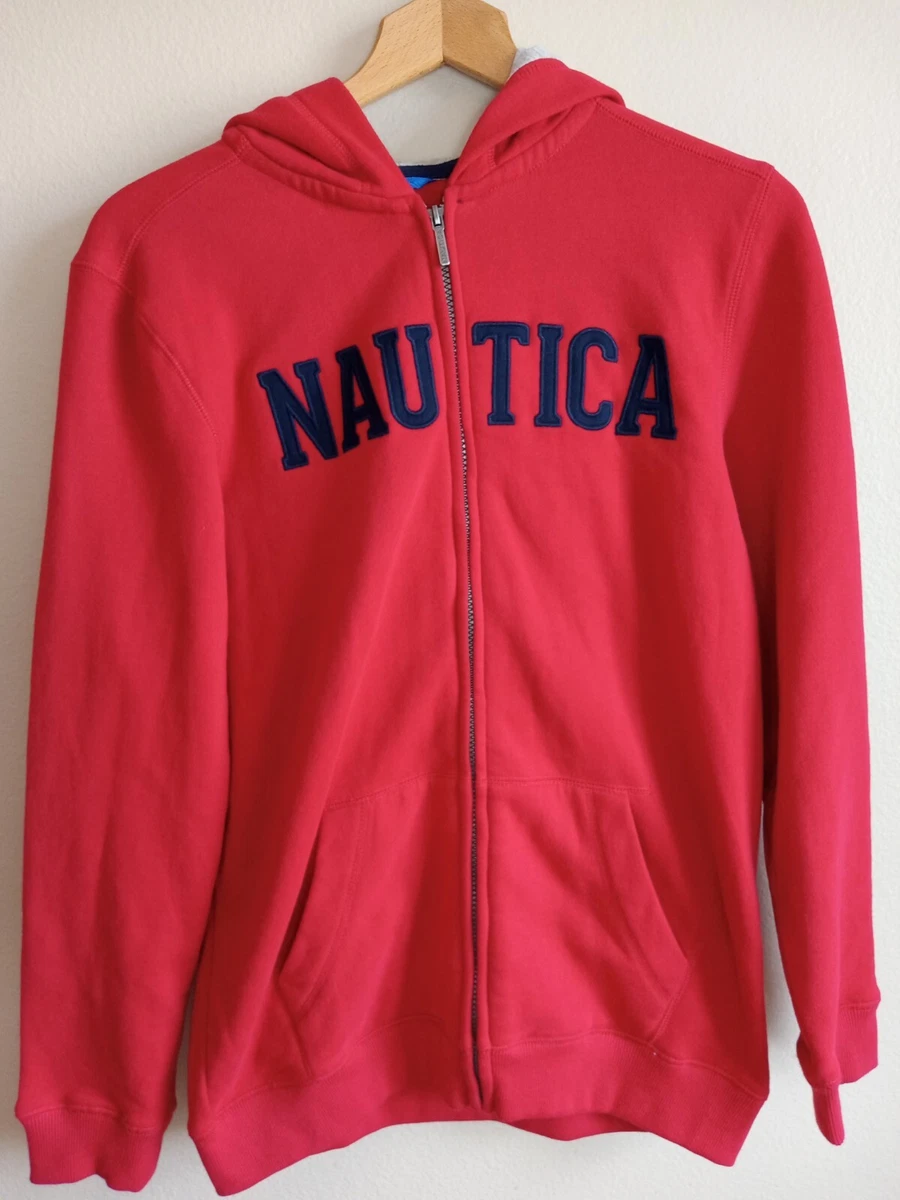 Nautica red hoodie new arrivals