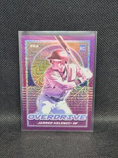 2021 Chronicles Overdrive #7 Jarred Kelenic RC 98/99 PURPLE MOJO PRIZM (E7)