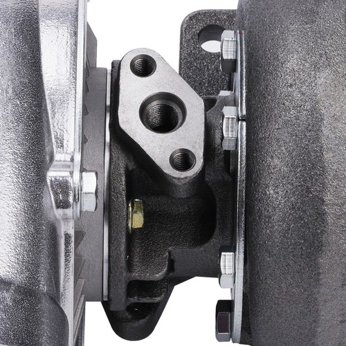 T70 Turbo Turbocharger T3 Flange .82 .70 A/R & Oil Drain Return Feed Line Kit - Picture 6 of 11