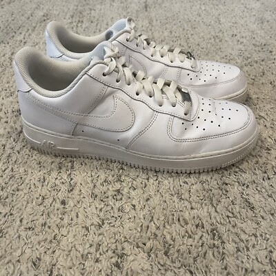 Nike Air Force 1 Low Triple White Sneaker 315122-111 Men's Shoes