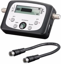 Goobay Assis - Finder Avec Numérique Écran LCD Avec Compas Et Son Neuf Satfinder