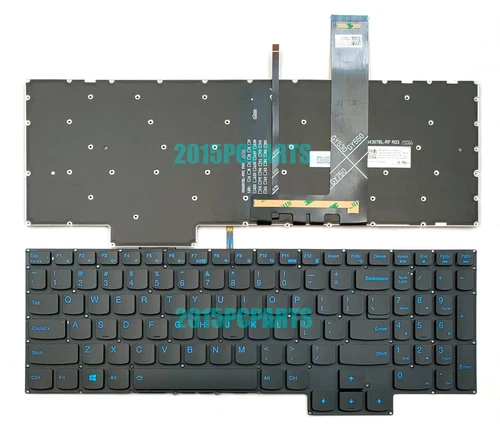 New Lenovo Legion 5 15ACH6 15ACH6A 5 15ACH6H Keyboard US Backlit BLUE Chracters