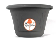 Bloem Living Bloom Charcoal Hanging Basket Made In The USA 