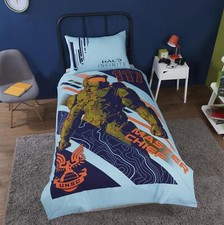 Official Microsoft Xbox Halo Infinite Single Duvet Cover Reversible Bedding Set