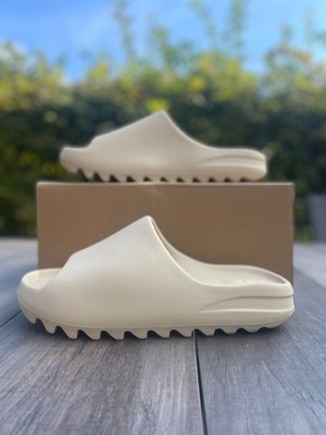 Adidas Yeezy Slide Bone Beige Herren Slides Gr. 48.5 US 13 NEU OVP 