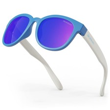Sunglasses for Boys Girls Polarized Youth Teen Junior Blue Glasses for Baseba...