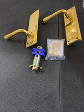 Emtek 8104US3NL Turino Lever Quincy Brass Pas...
