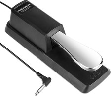 Sustain Pedal Universal With Polarity Switch By For Keyboards Digital Piano