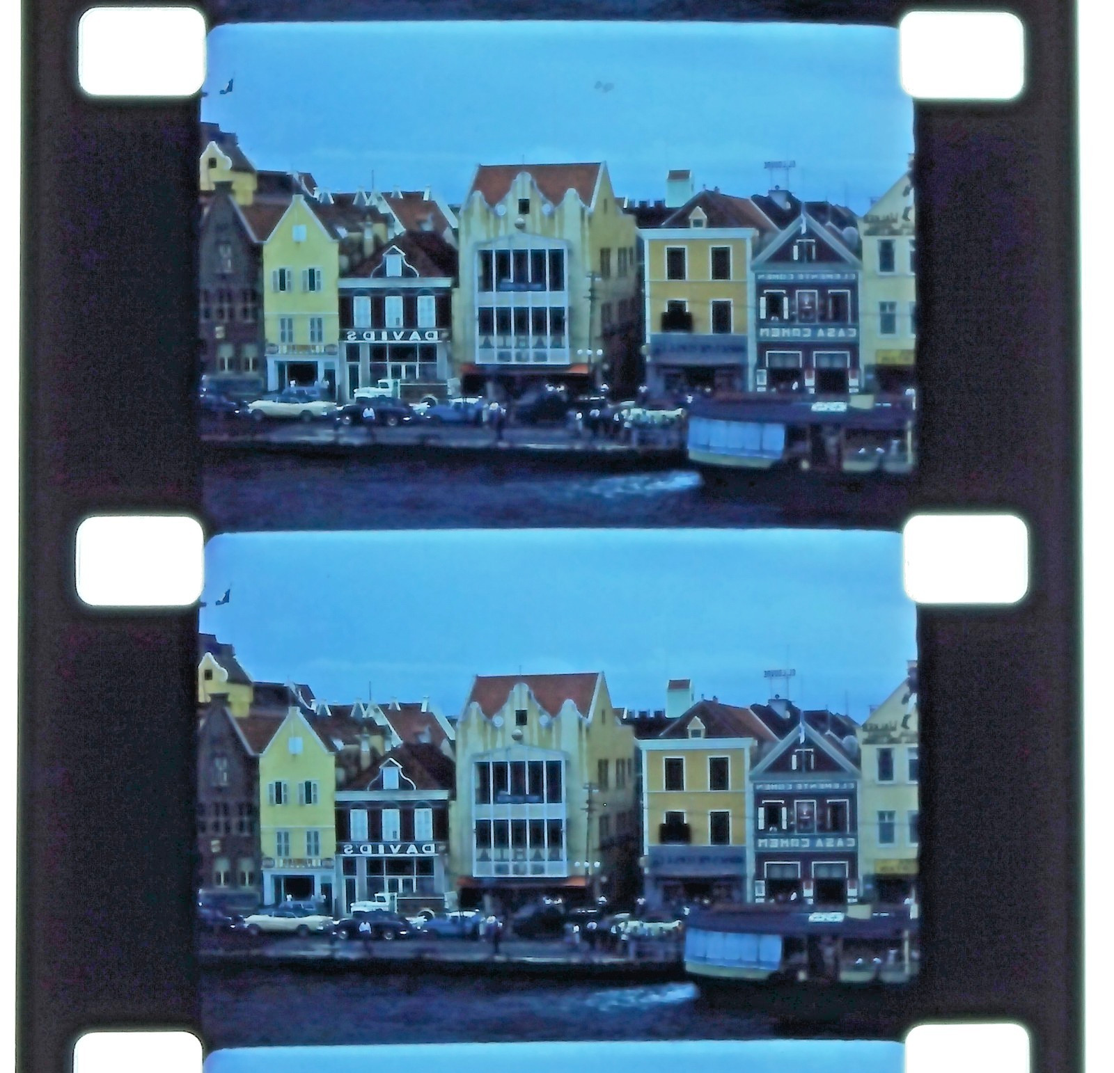 (1961) 16MM Home Movie - SS Jerusalem (II) Cruise Ship Tiferet Synagogue Curacao