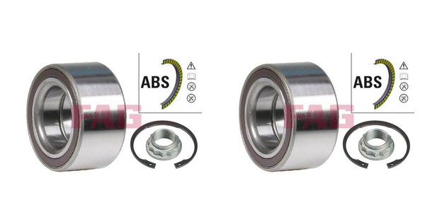 FAG 2X Radnabe Radlagersatz Hinterachse FüR BMW 1Er 3Er Touring F20 F21 F31 F23-image