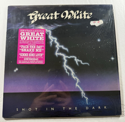 Great White - Shot In The Dark (Vinyl, 1986) Rare Telegraph Records/Red Label