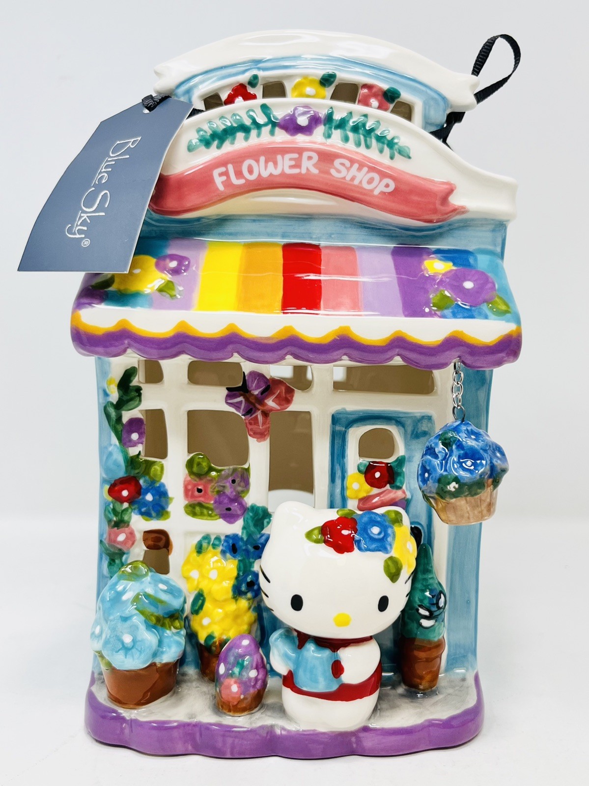 Sanrio Hello Kitty Flower Shop Ceramic by Blue Sky Clayworks - New