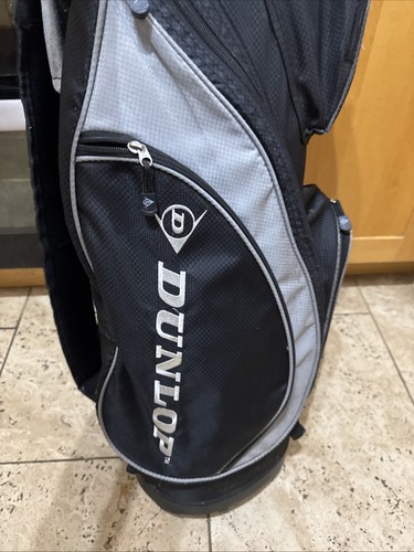 Dunlop Golf Cart Bag, Black, 7-way, Strap, 1.9kg, Decent - Foto 13 di 19