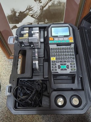 Panduit MP300 Mobile Label Printer with case and labels