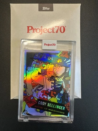 2021 Topps Project 70 - 1953 Topps Baseball Cody Bellinger #211 Rainbow Foil /70