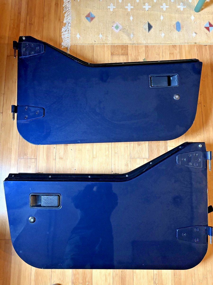 Jeep YJ Half Doors 2 Door 87-95 Wrangler CJ7 76-86 No rust