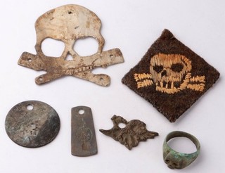 German empire Ring war period WWI Patch Germany WW1 Handmade Trench art Battlefi