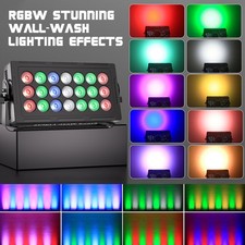 21 20W LED RGBW Wall Washer Light- Strobe DMX DJ Stage Lighting Effect Wedding