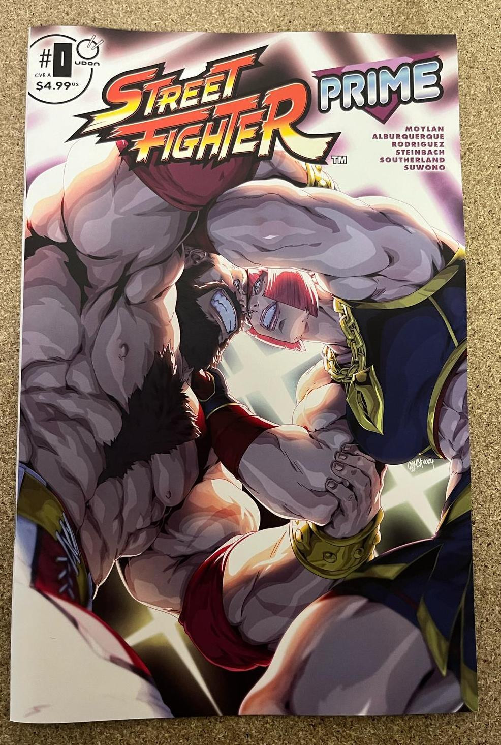 Street Fighter Prime #0 Cover a Chamba Comic