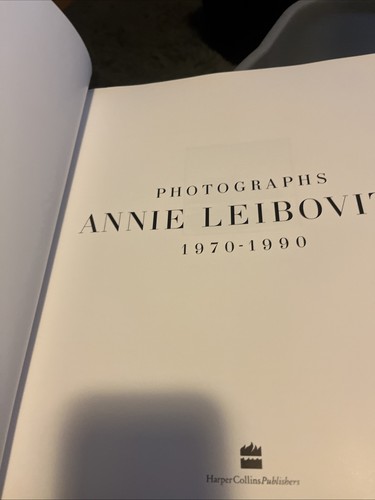 Annie Leibovitz: Photographs: 1970-1990 - First Edition, Hardcover Free Shipping - 第 6/22 張圖片