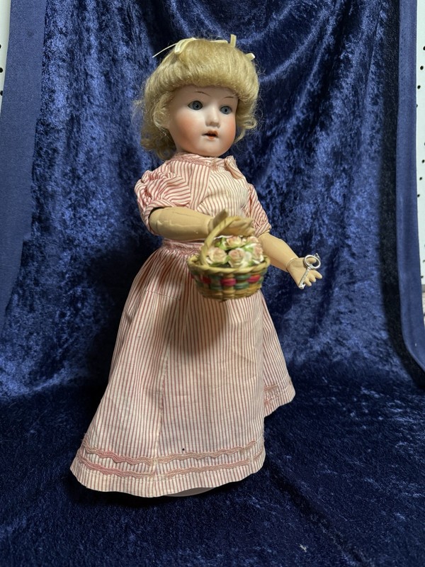 14 Inch Bisque Armand Marseilles Germany 390, 4/0 Doll Composition Body