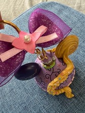 Disney Rapunzel Oreja Diadema Llavero Púrpura Dorado Rosa Accesorios Japón