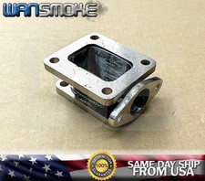 Stainless T3 To T4 Turbo Manifold W 38mm Wastegate Flange Adapter Conversion