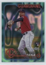 2024 Topps Chrome Aqua Lava Refractor 30/199 Jose Tena José Tena #29 1g5d