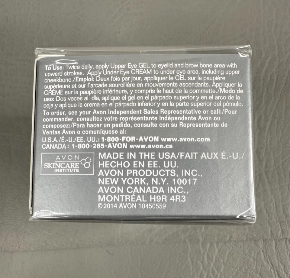 Avon Anew Clinical Eye Lift Pro Dual Eye System 10 ml .33 fl oz New Sealed - Image 4 of 4