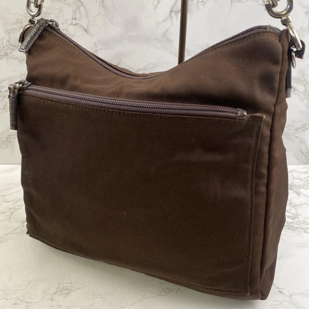 Sac à bandoulière Gucci nylon cuir véritable m2_0424