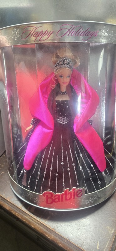 Mattel Holiday Doll Lot Barbie Happy Holidays + Disney Cinderella & Belle