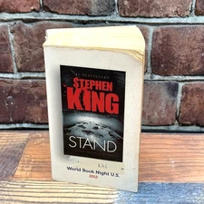 The STAND  Stephen King  World Book Night US 2012 Edition Anchor Books Paperback