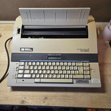 Smith Corona XD 5250 SpellRight Dictionary Electric Typewriter - TESTED - READ thumbnail